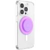 PopSockets Adhesive Phone Grip, Holder, Phone Stand – Lavender Flow(Pink Clear)