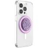 PopSockets Adhesive Phone Grip, Holder, Phone Stand – Lavender Flow(Plum Speckle)