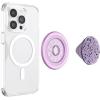 PopSockets Adhesive Phone Grip, Holder, Phone Stand – Lavender Flow(Plum Speckle)