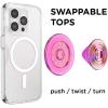 PopSockets Adhesive Phone Grip, Holder, Phone Stand, Rainbow – Inlay Swirl(Aviation)