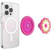 PopSockets Adhesive Phone Grip, Holder, Phone Stand, Rainbow – Inlay Swirl(Kaleidoscope Pink)