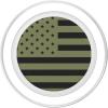 PopSockets Phone Grip – Olive Americana PopSockets Adhesive PopGrip(Magnetic PopGrip)