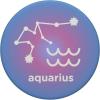 PopSockets Zodiac Phone Grip – Aquarius Zodiac Sign PopSockets Adhesive PopGrip(Adhesive PopGrip)