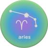 PopSockets Zodiac Phone Grip – Aries Constellation PopSockets Adhesive PopGrip(Adhesive PopGrip)