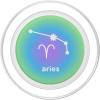 PopSockets Zodiac Phone Grip – Aries Constellation PopSockets Adhesive PopGrip(Magnetic PopGrip)