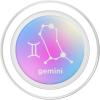 PopSockets Zodiac Phone Grip – Gemini Constellation PopSockets Adhesive PopGrip(Magnetic PopGrip)