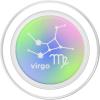 PopSockets Zodiac Phone Grip – Virgo Zodiac Sign PopSockets Adhesive PopGrip(Magnetic PopGrip)