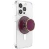 PopSockets Adhesive Phone Grip, Holder, Phone Stand – Lavender Flow(Red Wine Enamel)