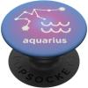 PopSockets Zodiac Phone Grip – Aquarius Zodiac Sign PopSockets Adhesive PopGrip(Adhesive PopGrip)