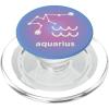 PopSockets Zodiac Phone Grip – Aquarius Zodiac Sign PopSockets Adhesive PopGrip(Magnetic PopGrip)