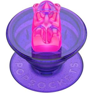 PopSockets Adhesive Phone Grip, Holder, Phone Stand – Lavender Flow(Bon Bon Purple)