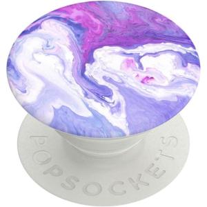 PopSockets Adhesive Phone Grip, Holder, Phone Stand – Lavender Flow(Lavender Flow)