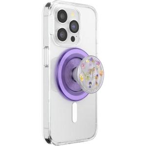 PopSockets Adhesive Phone Grip, Holder, Phone Stand – Lavender Flow(Plant Purple Fields)