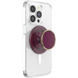 PopSockets Adhesive Phone Grip, Holder, Phone Stand – Lavender Flow(Red Wine Enamel)