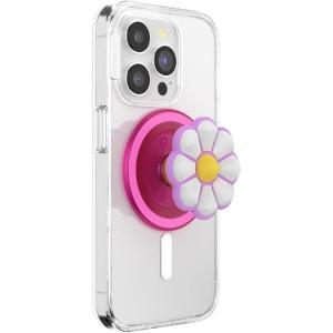 PopSockets Adhesive Phone Grip, Holder, Phone Stand, Rainbow – Inlay Swirl(Doodle Daisy)