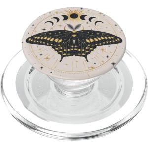 PopSockets Celestial Phone Grip – Lunar Moth PopSockets Adhesive PopGrip(Magnetic PopGrip)