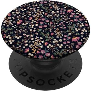PopSockets Floral Phone Grip & Stand – Nocturne Floral PopSockets Adhesive PopGrip(Adhesive PopGrip)