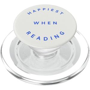 PopSockets Phone Grip – Bookish Type PopSockets Adhesive PopGrip(Magnetic PopGrip)