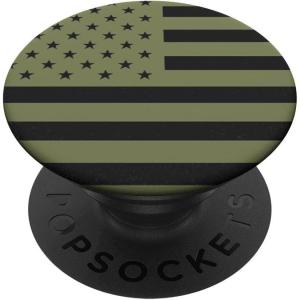 PopSockets Phone Grip – Olive Americana PopSockets Adhesive PopGrip(Adhesive PopGrip)