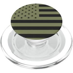 PopSockets Phone Grip – Olive Americana PopSockets Adhesive PopGrip(Magnetic PopGrip)