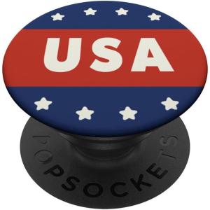 PopSockets Phone Grip – USA Badge PopSockets Adhesive PopGrip(Adhesive PopGrip)