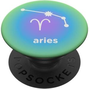 PopSockets Zodiac Phone Grip – Aries Constellation PopSockets Adhesive PopGrip(Adhesive PopGrip)