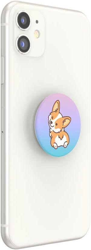 image:imagePopSockets Phone Grip with Expanding Kickstand Adhesive Grip Cheeky CorgiColor