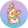​​​​PopSockets Phone Grip with Expanding Kickstand, Adhesive Grip – Cheeky Corgi(Color)