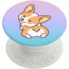 ​​​​PopSockets Phone Grip with Expanding Kickstand, Adhesive Grip – Cheeky Corgi(Color)