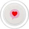 PopSockets Heart Phone Grip – Send Love PopSockets Adhesive PopGrip(Magnetic PopGrip)