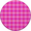 PopSockets Phone Grip – Bright Pink Gingham PopSockets Adhesive PopGrip(Adhesive PopGrip)