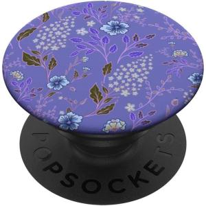 PopSockets Floral Phone Grip & Stand – Lavender Garden PopSockets Adhesive PopGrip(Adhesive PopGrip)