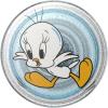 PopSockets PopGrip for MagSafe, Magnetic Phone Grip & Stand, Swappable Top, Secure Grip for iPhone MagSafe Cases, Kickstand for Hands-Free Viewing, Wireless Charging Compatible – Time to Play(Glitter Fly Tweety)