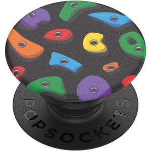 PopSockets PopGrip for MagSafe, Magnetic Phone Grip & Stand, Swappable Top, Secure Grip for iPhone MagSafe Cases, Kickstand for Hands-Free Viewing, Wireless Charging Compatible – Time to Play(Climb On)