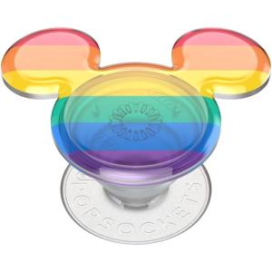 ​​​​PopSockets Phone Grip with Expanding Kickstand, Adhesive Grip, Disney Classics – 80’s Mickey(Rainbow Pride)