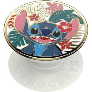 PopSockets Adhesive Phone Grip, Holder, Phone Stand, Disney – Aloha Stitch(Enamel Stitch)