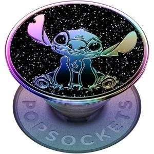 PopSockets Adhesive Phone Grip, Holder, Phone Stand, Disney – Aloha Stitch(Oil Slick)