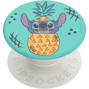 PopSockets Adhesive Phone Grip, Holder, Phone Stand, Disney – Aloha Stitch(Pineapple)
