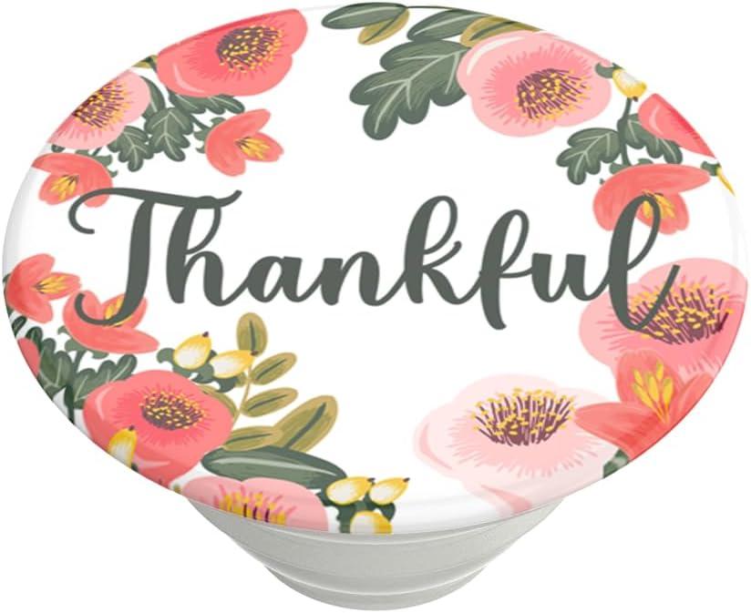 image:imagePopSockets Adhesive Phone Grip Holder Phone Stand Cute Thankful
