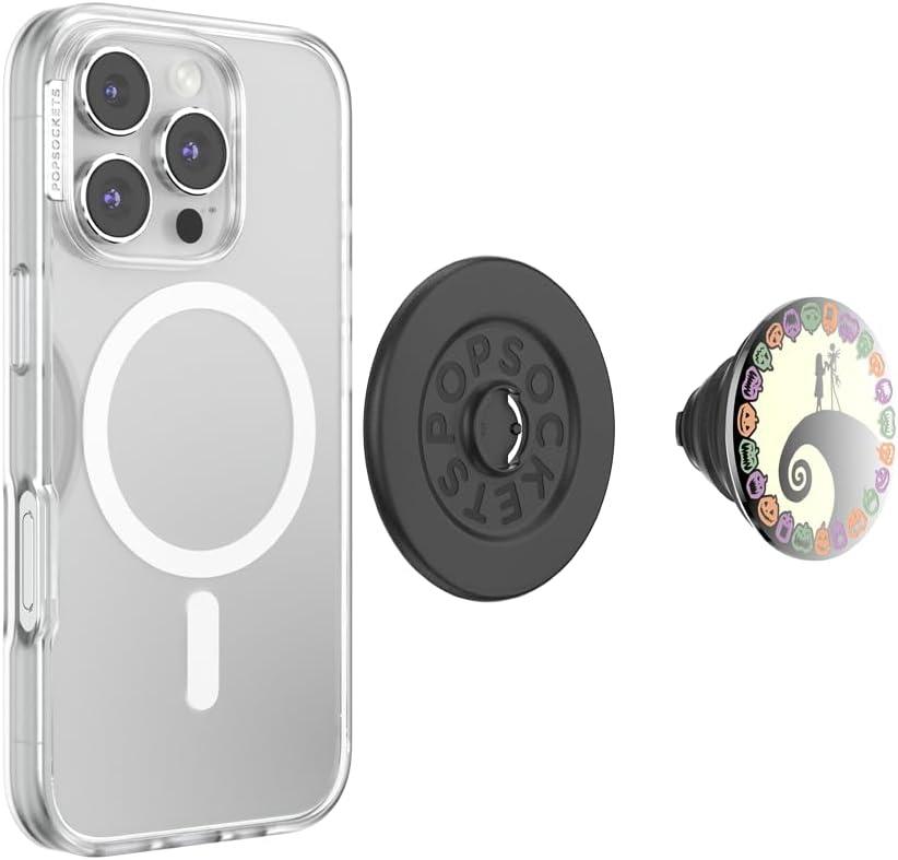 image:imagePopSockets Adhesive Phone Grip Holder Phone Stand Disney Enchanted By YouEnamel Scary Love Dusk