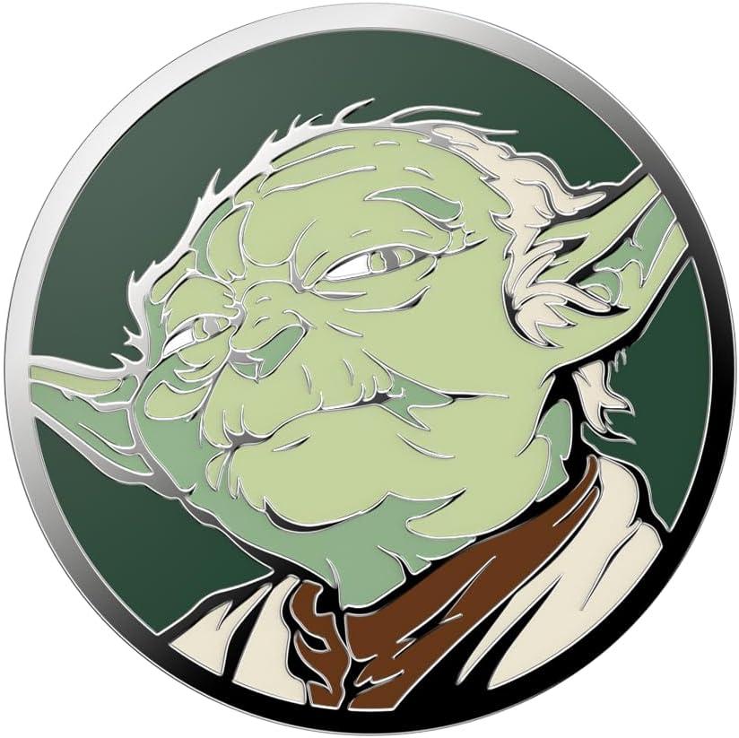 image:imagePopSockets Adhesive Phone Grip Holder Phone Stand Star Wars Enamel Imperial IconYoda Enamel