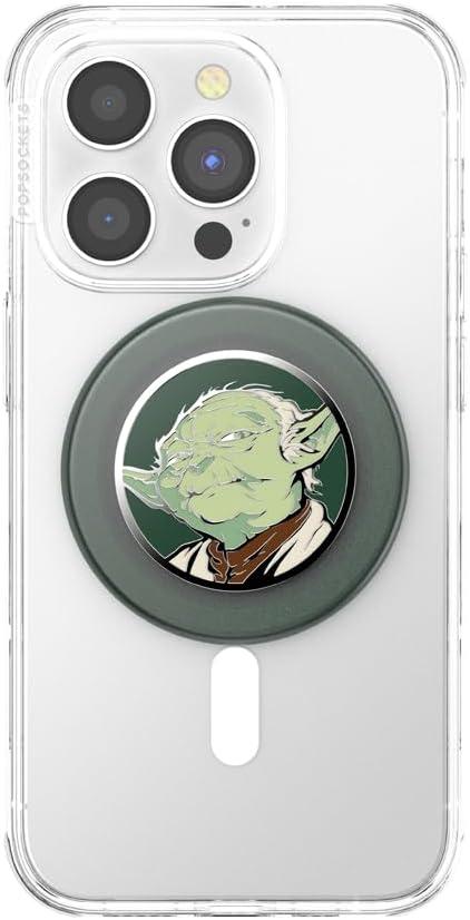 image:imagePopSockets Adhesive Phone Grip Holder Phone Stand Star Wars Enamel Imperial IconYoda Enamel MS