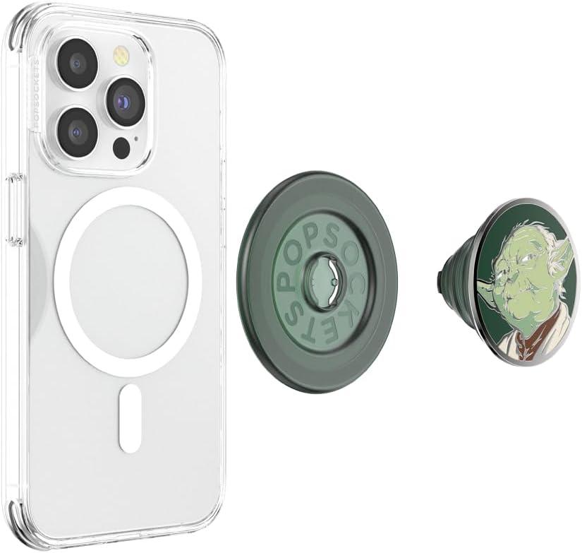 image:imagePopSockets Adhesive Phone Grip Holder Phone Stand Star Wars Enamel Imperial IconYoda Enamel MS