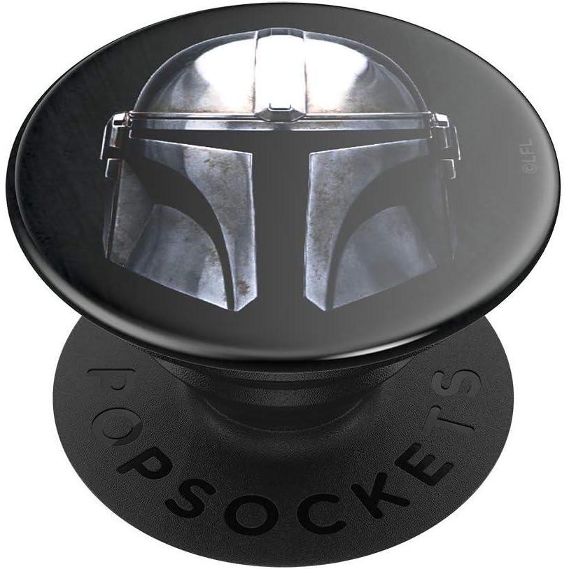 image:imagePopSockets Adhesive Phone Grip Holder Phone Stand Star Wars  Enamel Imperial IconMandalorian Gls