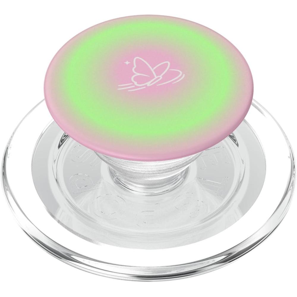 image:imagePopSockets Phone Grip Aura Butterfly PopSockets PopGrip for MagSafeMagnetic PopGrip