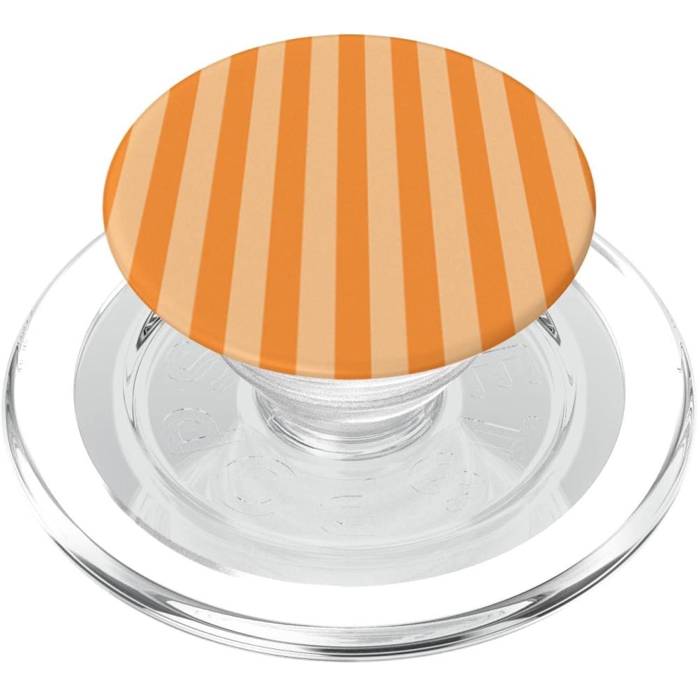 image:imagePopSockets Phone Grip Orange Stripe PopSockets PopGrip for MagSafeMagnetic PopGrip