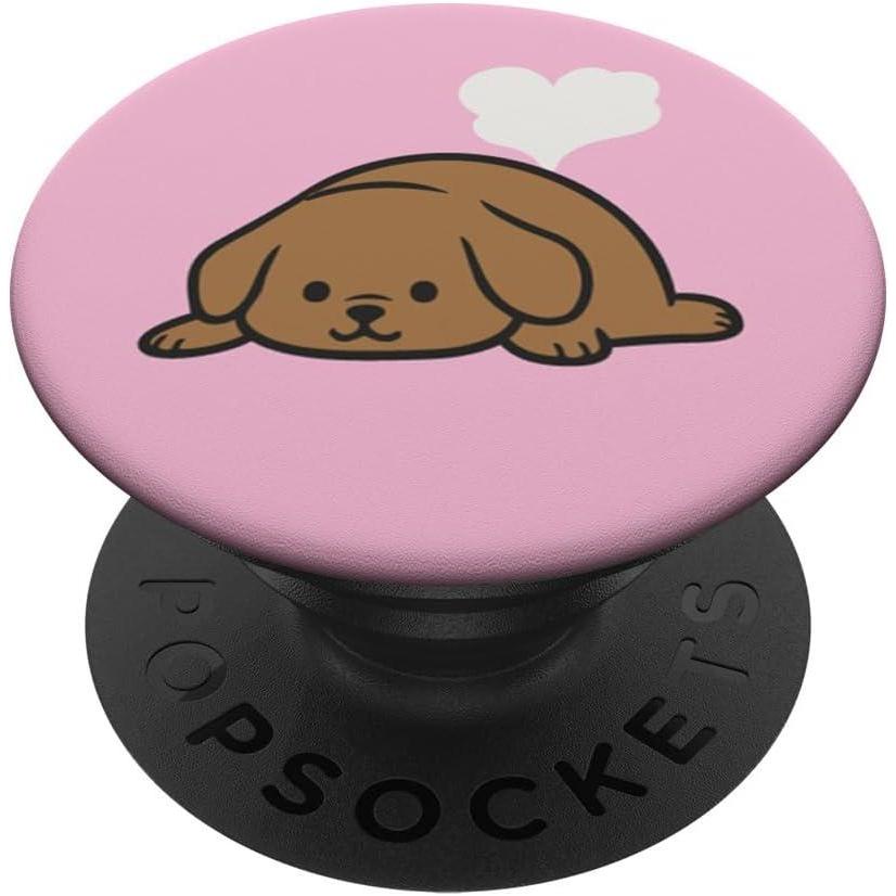 image:imagePopSockets Phone Grip Dog  Sleeper Pupper PopSockets PopGrip for MagSafeAdhesive PopGrip