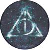 PopSockets Adhesive Phone Grip, Holder, Phone Stand, Harry Potter – Glitter Dealthy Hallows(Glitter Deathly Hallows)