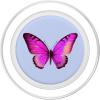 PopSockets Butterfly Phone Grip – Magenta Flutterfly PopSockets PopGrip for MagSafe(Magnetic PopGrip)