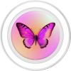 PopSockets Butterfly Phone Grip – Sunrise Flutterfly PopSockets PopGrip for MagSafe(Magnetic PopGrip)